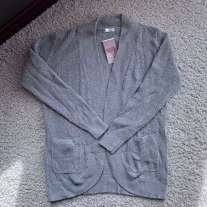 Gray Sweater Cardigan